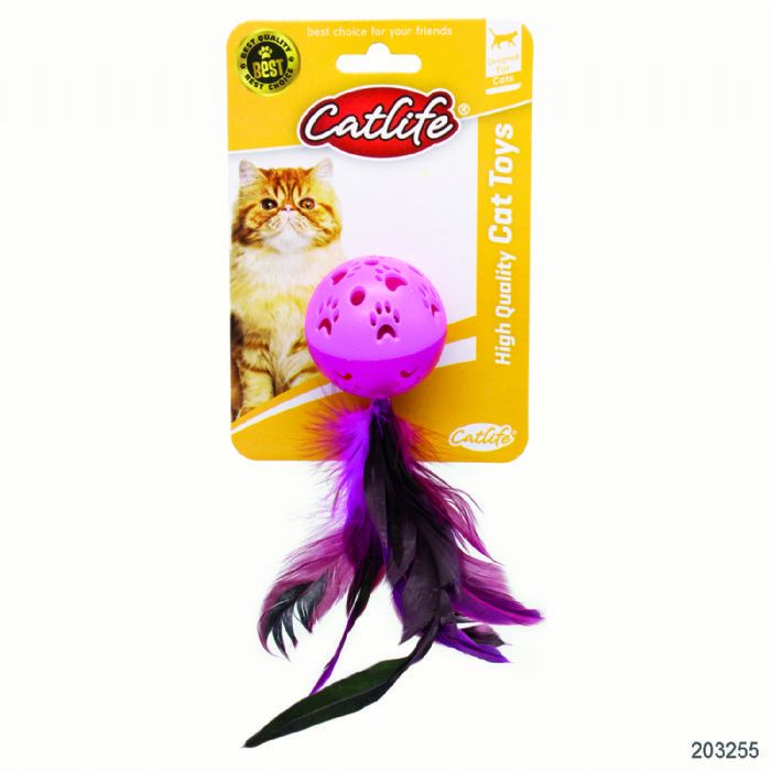 Catlife Kediler İçin Zilli Tüylü Top Oyuncak