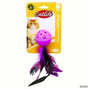 Catlife Kediler İçin Zilli Tüylü Top Oyuncak