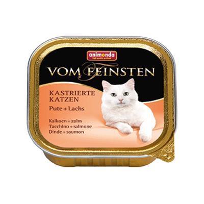 Animonda Hindi Ve Somonlu Kısırlaştırılmış Kedi Maması 100 Gr 32 Adet Skt:04/22