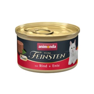 Animonda Vom Feinsten Sığırlı ve Ördekli Yetişkin Kedi Konservesi 85g Skt:12/27