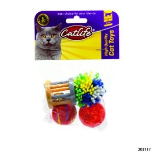 Catlife Zilli Kedi Oyuncağı 4Lü Paket