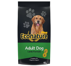 Econature Plus Kuzulu Yetişkin Köpek Maması 15 Kg Skt: 04/26