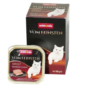 Animonda Vom Feinsten Karışık Etli Yetişkin Kedi Konservesi 6x100g Skt:02/28