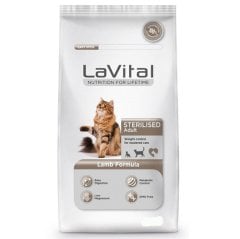 La Vital Sterilised Lamb Kuzulu Yetişkin Kısır Kedi Maması 12 Kg SKT:01/27