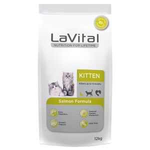 La Vital Kitten Somonlu Yavru Kedi Maması 12 Kg Skt:02/27