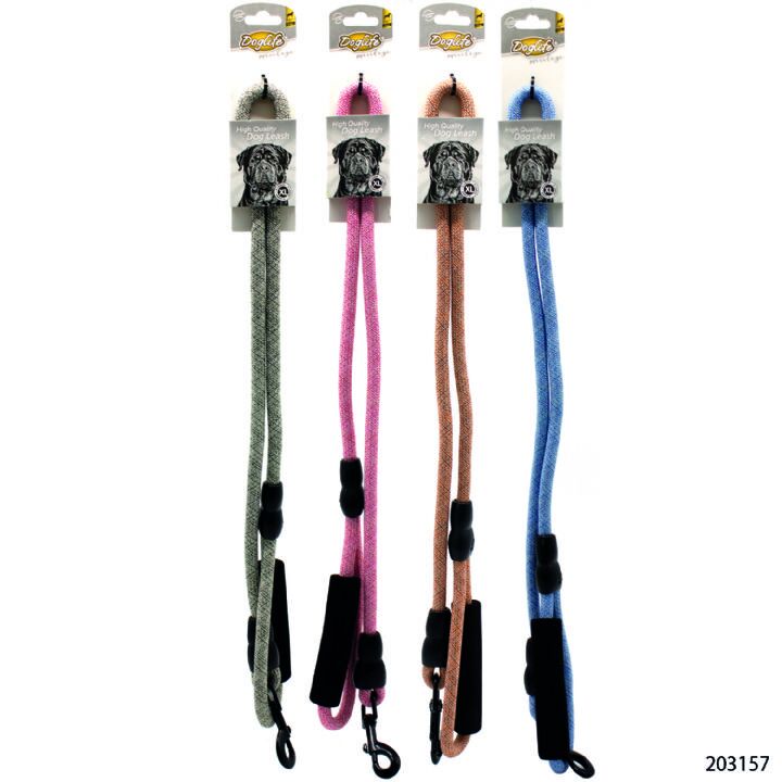 203157-Doglife Soft Tutmalı Fitil Gezdirme 120Cm/12Mm