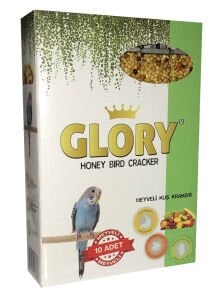 Glory Meyveli Muhabbet Kuşu Krakeri 10'Lu Paket 25 Adet skt:12/27