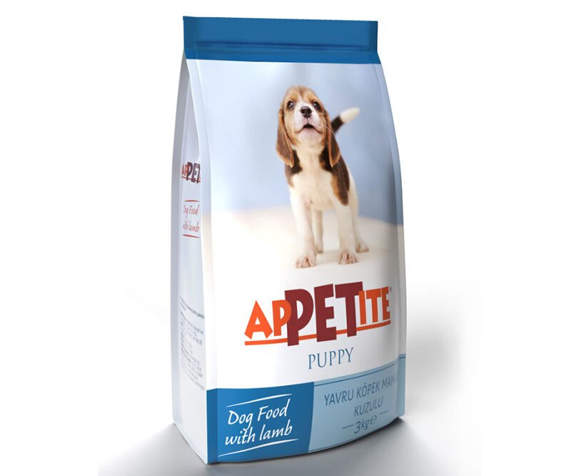 Appetite Kuzulu Yavru Köpek Maması  3 Kg Skt: 10/24