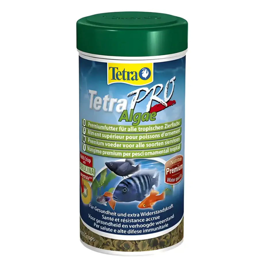 Tetra Pro Algae Crisps Otçul Süs Balık Yemi 250 ml Skt:06/28