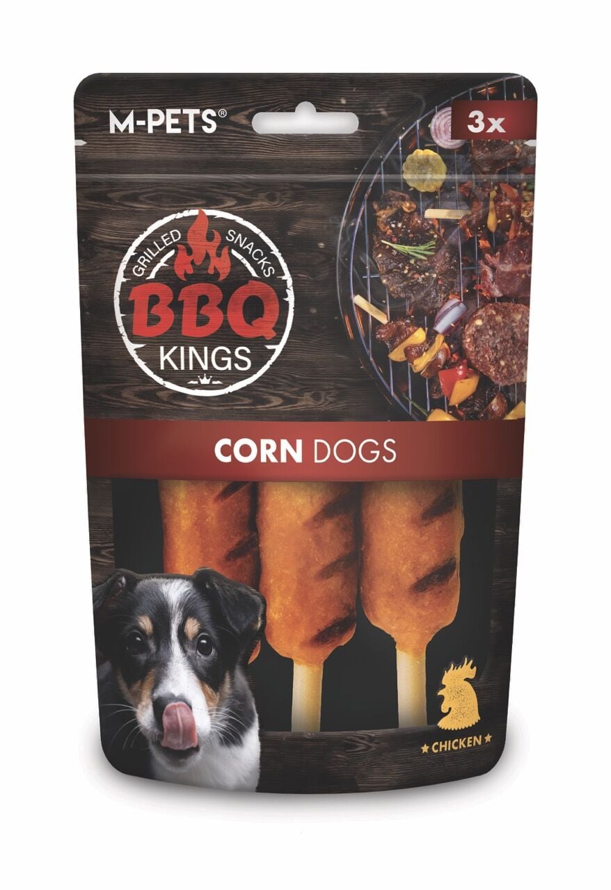 19041399-M-Pets Bbq Kıngs Corn Dogs Chıcken Ödül 90Gr Skt:10/27