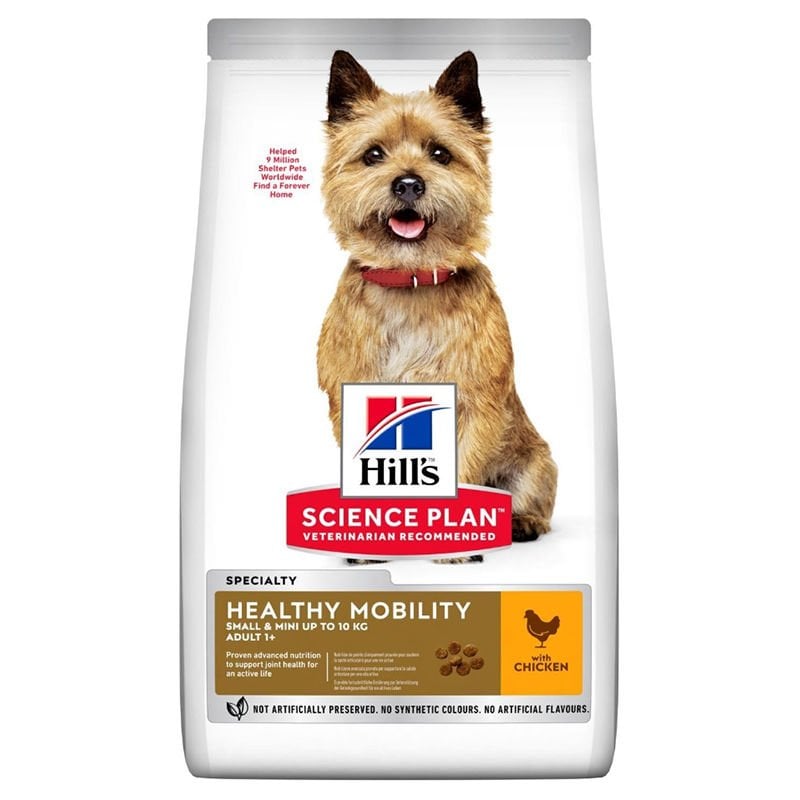 Hill's Adult Healthy Mobility Sağlıklı Hareketlilik Mini ve Küçük Irk Köpek Maması 1.5 kg skt:08/26