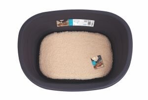 10202413 M-Pets Java Plastik Köpek Yatağı+Minder (S)