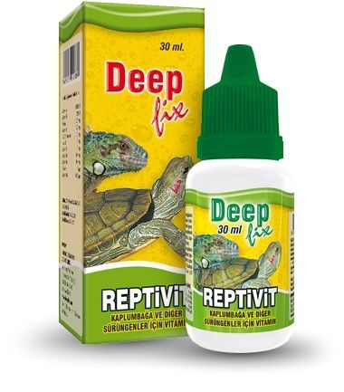 Deep Reptivit (Kaplumbağa Vitamini) 30ml (12'li)(PAKET) Skt: 06/28