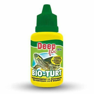 Deep Fix Bio-Turt Kaplumbağa ve Sürüngenler için Vitamin D3 50ml 12 li Skt: 03/27