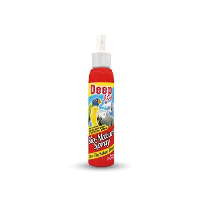 Deep Fix Kafes Kuşları İçin Deri Ve Tüy Bakım Spreyi 100ml 6lı Skt: 02/27