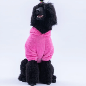 25757 Pembe LuccaTeddy Büyük Irk  Hoodie