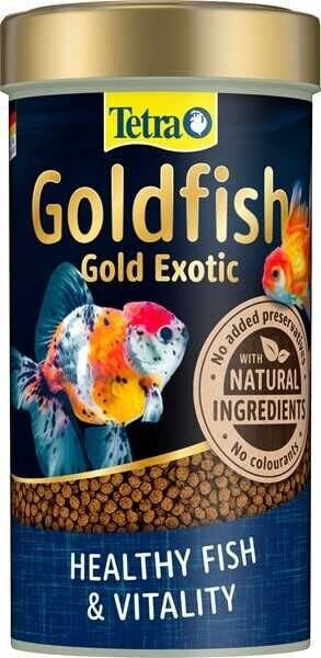 Tetra Goldfish Gold Exotic Egzotik Japon Balık Yemi 250 ml 80 Gr