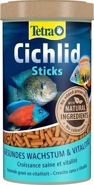 Tetra Cichlid Sticks Cichlid Balık Yemi 250 ml Skt:11/28