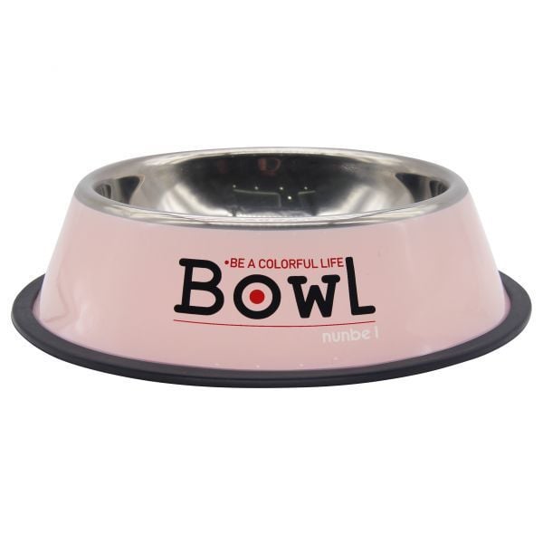  Nunbell Çelik Mama Kabı Renkli 30Cm