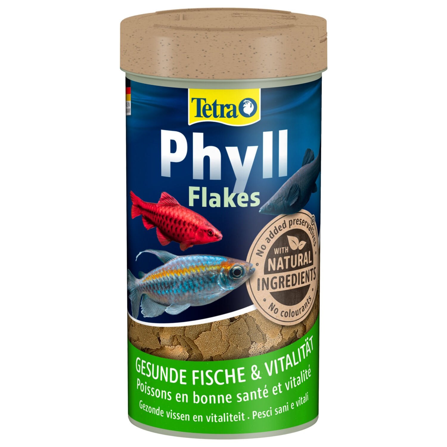 Tetra Phyll Flakes Bitkisel Tropikal Balık Yemi 250 ml Skt:06/28