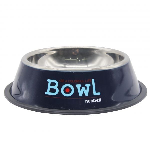  Nunbell Çelik Mama Kabı Renkli 34Cm