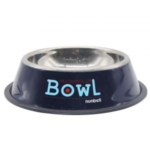  Nunbell Çelik Mama Kabı Renkli 34Cm