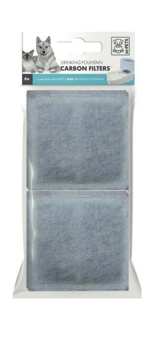 60564999 M-Pets Yedek Carbon Filtre  Elbe Su Pınarı İçin 6Pcs