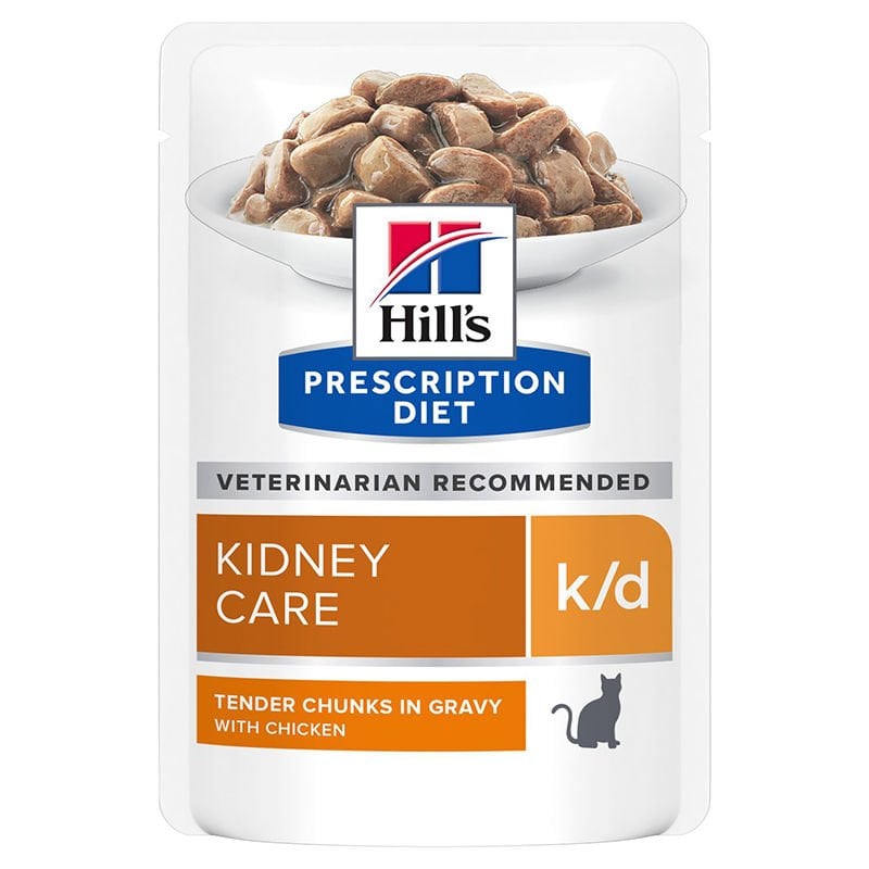 Hills Kidney Care K/D Kedi Böbrek Bakımı 12 Adet 85 Gr Skt:05/26