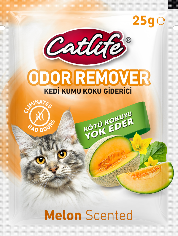 204058-Catlife Kedi Kumu Koku Giderici Kavunlu 25Gr 15Li Paket