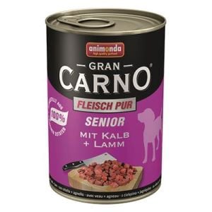 Animonda Gran Carno Senior Sığır ve Kuzu Etli Yaşlı Köpek Maması 5+1 Adet 400 Gr Skt:05/26