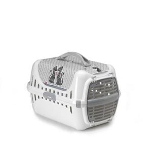 Moderna Trendy Friends Love Gri Kedi Taşıma Çantası 51 cm