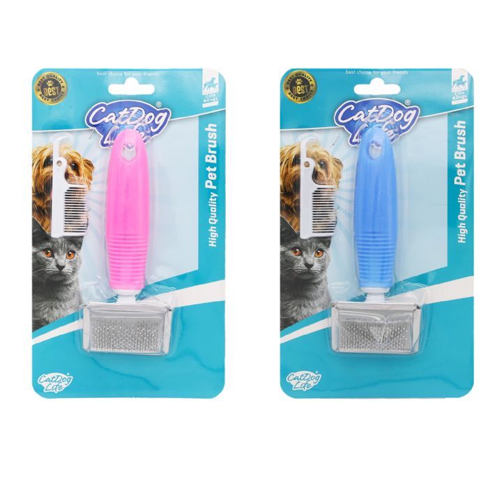 201023-Cat/Doglife Kedi Ve Köpekler İçin Telli Fırça +Tarak
