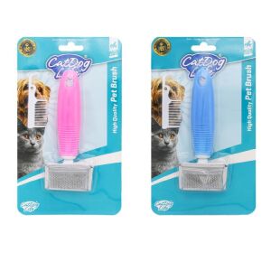 201023-Cat/Doglife Kedi Ve Köpekler İçin Telli Fırça +Tarak