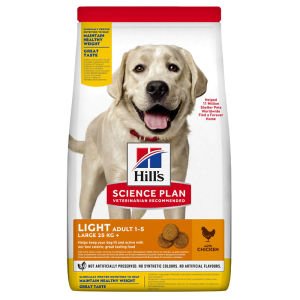 Hills Adult Light Tavuklu Büyük Irk Diyet Köpek Maması 14 Kg Skt: 03/25