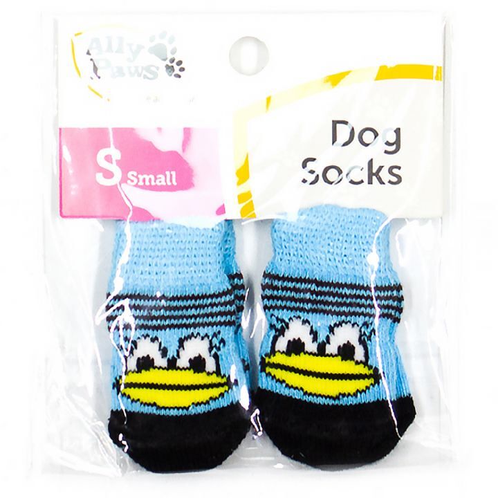 Ally Paws Köpekler İçin Kaymaz Tabanlı Çorap 4Lü (S)