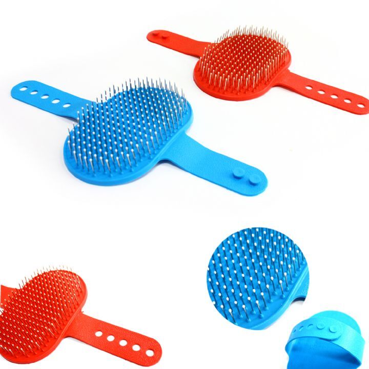 201485-Doglife Köpekler İçin Tüy Alıcı Ve Yıkama Fırçası 13Cm