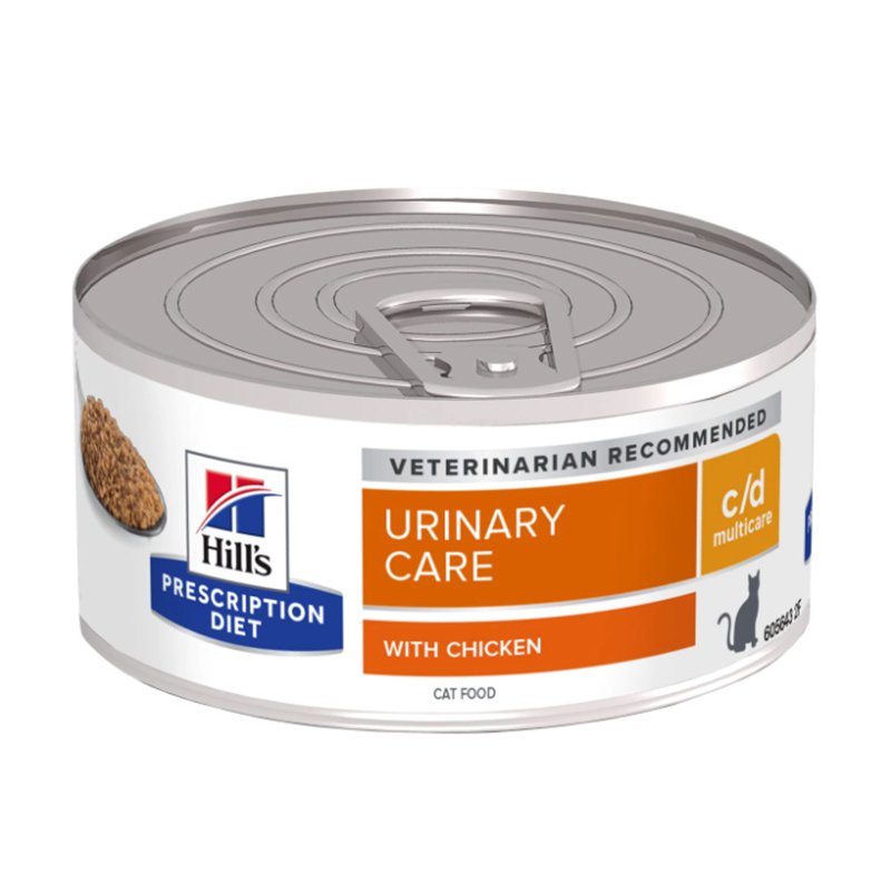 Hills Urinary Care C/D Multicare Kedi İdrar Bakımı 156 Gr 24'lü Skt:12/27