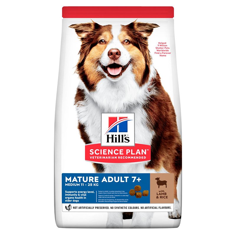 Hills Mature Adult 7+ Kuzulu Yaşlı Köpek Maması 2.5 Kg skt:03/27