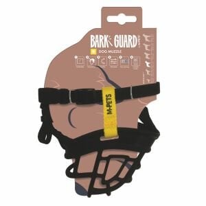 10845499 M-Pets Bark Guard Ağızlık (M) Black/Yellow
