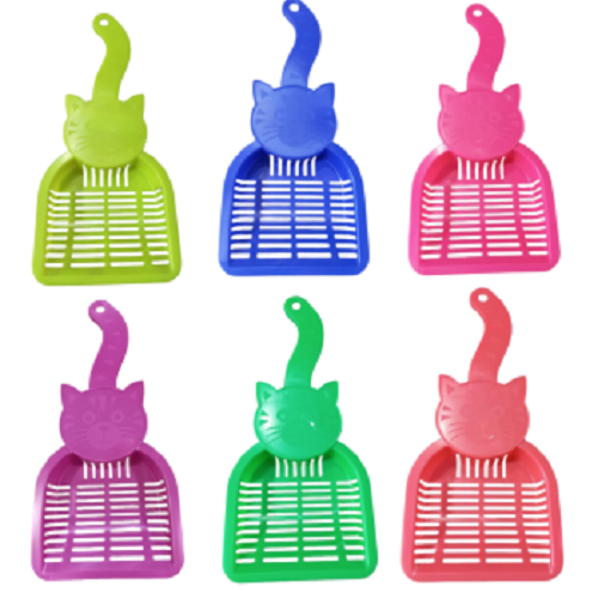 201619 Catlife Kedi Kumu Kürek Kedi Kafalı 12Li Paket