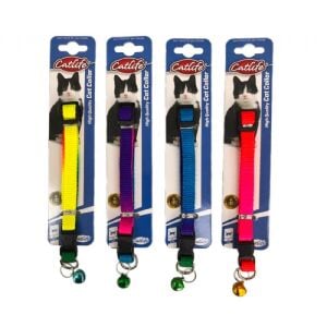 201669-Catlife Kediler İçin Zilli Boyun Tasması Gökkuşağı