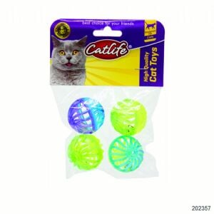 202357-Catlife Zilli Kedi Oyuncağı 4Lü Paket