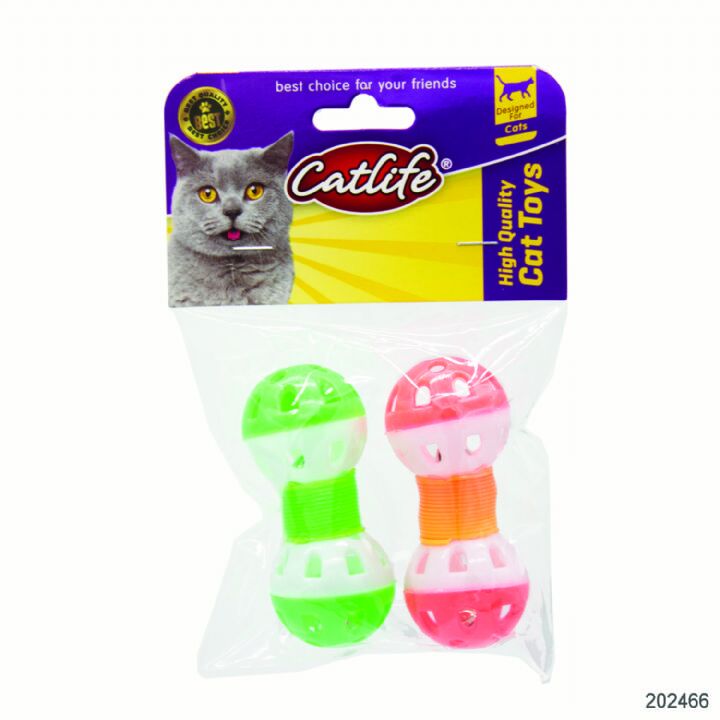 202466-Catlife Zilli Kedi Oyuncağı 2Li Paket