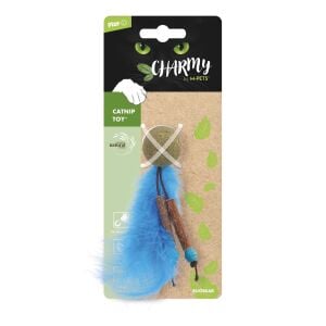 20640999 M-Pets Charmy Bugbear Catnipli Kedi Oyuncağı Blue