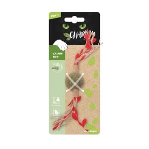 20641099 M-Pets Charmy Brancy Catnipli Kedi Oyuncağı Red