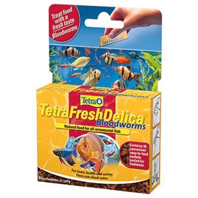 Tetra Fresh Delica Bloodworms Kurutulmuş Balık Yemi 48 Gr