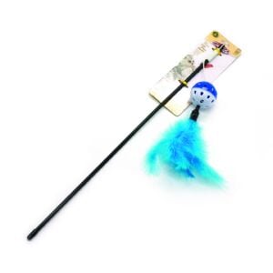 203033-Catlife Kediler İçin Toplu Tüylü Zilli Olta