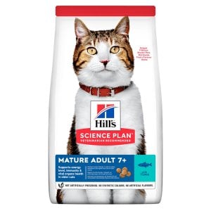 Hills Mature Adult 7+ Tuna Balıklı Yaşlı Kedi Maması 1.5 Kg Skt:08/26
