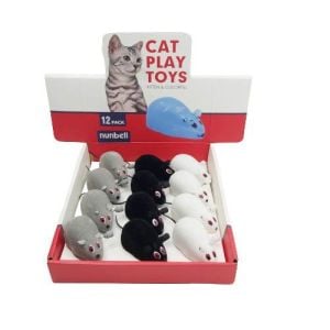  Nunbell Kedi Oyun.Kurmalı Fare 12'Li