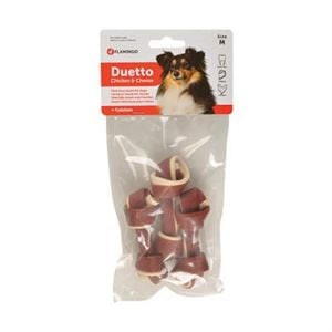 Flamingo Duetto Tavuk & Peynir KöpekÖdül Medium 3 Parça